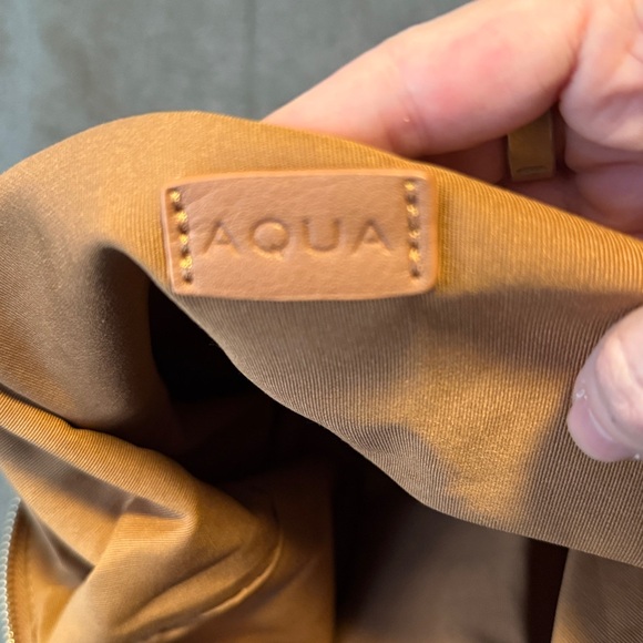 Aqua slouchy knotted hobo - Picture 11 of 11